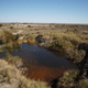 Mound Springs are fresh water springs that bubble up in the middle of this very arid region. I think they are cool.